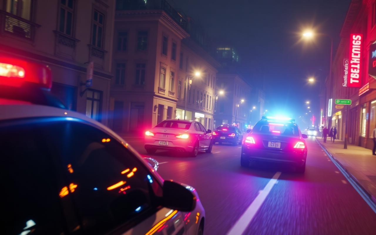 Perseguição policial em Lisboa